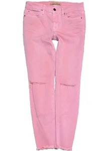 JOE'S Finn in Dahlia Pink Skinny Leg Distressed Pink Jeans Gr. 28 - Bild 1 von 5