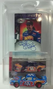 Kyle Petty Autograph 1997 Pontiac 1/64 Diecast #44 500 Starts Hot Wheels Rare $$ - Picture 1 of 5