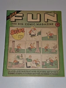 MORE FUN COMICS #8 G (2.0) FEBRUARY 1936 OVERSIZED DC COMICS COMPLETE GERBER 7 - Imagen 1 de 4