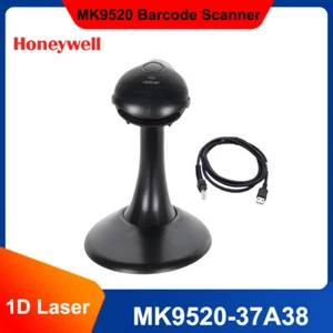 Honeywell MK9520-37A38 Single-Line Laser USB Handheld Barcode Scanner with Stand - Picture 1 of 8