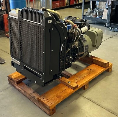 PERKINS 404D-22t T4I 2.2L 36.3kW 48HP W/ 35KW LEROY SOMER GENERATOR END - Image 1 of 4