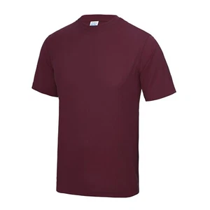AWD T Shirt Short Sleeve Maroon Large 42-44 JCA001Performance Material - Picture 1 of 3