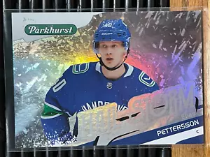 2019-20 Parkhurst Hockey - HS-18 Elias Pettersson - Hail Storm - Picture 1 of 2