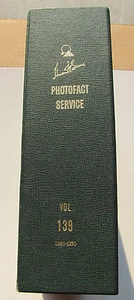 Sams Photofact Manual Binder, Volume 139, Sets 1381-1390 Electronic Schematics - Picture 1 of 2