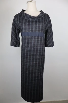 MAX MARA STUDIO VESTITO ABITO DONNA WOMAN TG 48 DRESS CASUAL VINTAGE LANA CUPRO - Bild 1 von 4