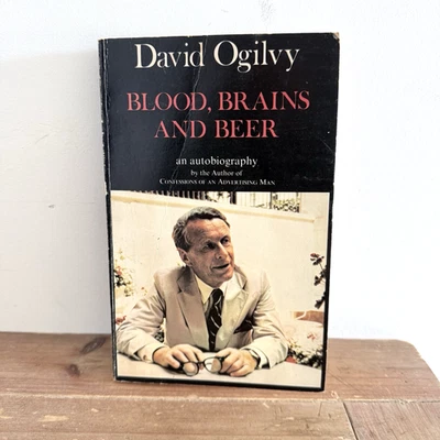 Blood Brains and Beer by David Ogilvy Autobiography Advertising Reputation 1978 - Image 1 of 4