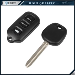 For Toyota Matrix Pontiac Vibe 2003-2008 GQ43VT14T Remote Car Fob + Key - Picture 1 of 5
