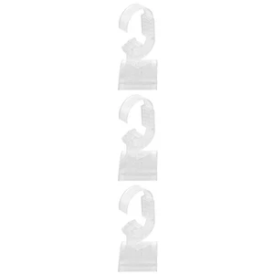 Soporte de reloj de acrílico de 3 piezas soporte ajustable transparente - Imagen 1 de 12