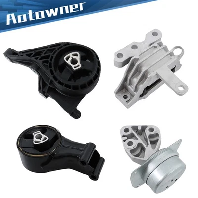 Juego de montaje de motor y transmisión de 4 piezas apto para Chevrolet Malibu transmisión automática 2013-2015 Foto 1 de 4