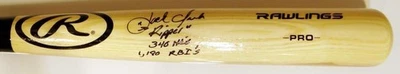 Bate de béisbol rubio autografiado por Jack Clark con 3 piezas - JSA W auténtico *negro Foto 1 de 2