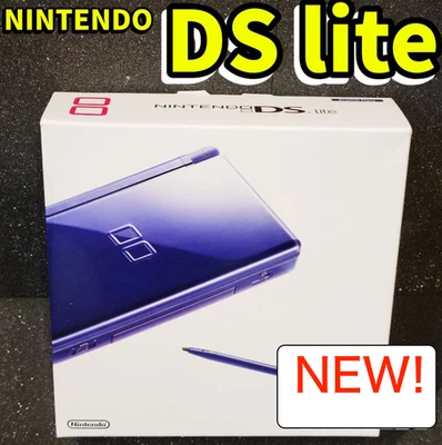 Nintendo DS Lite navy NEW region free Super rare excellent condition japan - Image 1 of 4