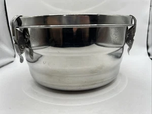 Stainless Airtight Watertight 5 Qt Food Storage Container Canister Organizer Lid - Picture 1 of 12