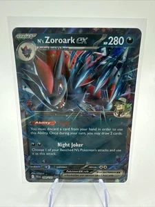 N's Zoroark ex 098/159 - SV09: Journey Together Double Rare Holo Near Mint - Picture 1 of 2
