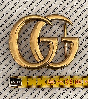 Gucci Fibbia Doppia G Grande Oro Big Buckle Gucci Gold • 38€