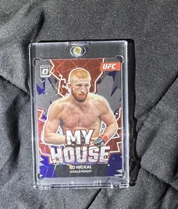 2023 Donruss Optic UFC Bo Nickal My House Insert PURPLE Rookie RC #20 - Picture 1 of 2