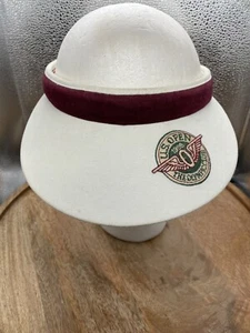 Cappello PGA US Open Visor 1998 Olympic Club Hat Berretto Visiera Made In USA Slazenger Vintage - Foto 1 di 8