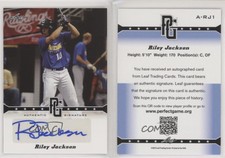 2013 Leaf Perfect Game Showcase Auto Riley Jackson #A-RJ1 Auto