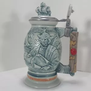 Vintage 1992 Avon Christopher Columbus New World Stein Mug - Picture 1 of 12