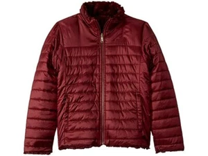 The North Face Youth Girl's Mossbud Jacket Reversible Fleece Fuzzy Coat - Picture 1 of 14