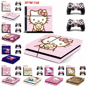HOTHello Kitty Theme For Sony PS4 Console & Controller Skins Vinyl Sticker Decal - Picture 1 of 11