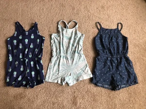 Old Navy girls romper lot of 3 size M (8) EUC - Picture 1 of 7