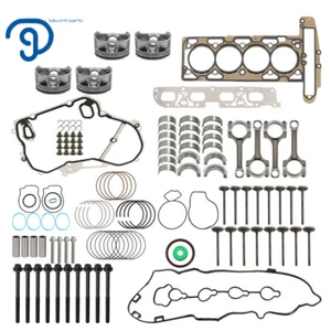 Engine Rebuild Overhaul Pistons Valves Seals Kit For Buick Chevrolet GMC 2.4L - Bild 1 von 13