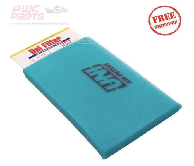 Filtro UNI BF-1 Filtro de aire fino Hoja de espuma Yamaha Honda ATV SxS MC 12x16x5/8" Foto 1 de 1