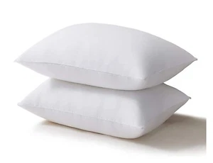Bounce Pillows Soft Supportive & Comfortable Cushion for Restful Sleep 2 Pack - Picture 1 of 24