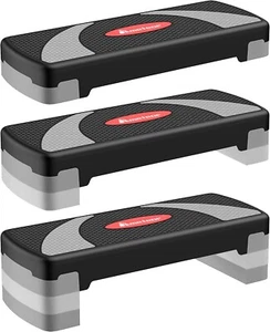 Aerobic Step Platform 3 Level Adjustable Stepper 10cm 15cm 20cm for Home - Picture 1 of 8