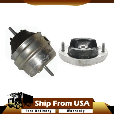 2X Suportes de Motor Âncora Compatível com 2007-2008 AUDI A4 QUATTRO L4 2.0L - Imagem 1 de 4