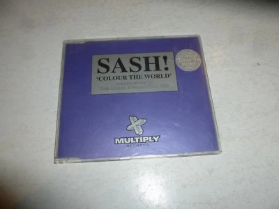 SASH! - Colour The World - 1999 UK 4-track enhanced CD single - Image 1 of 3
