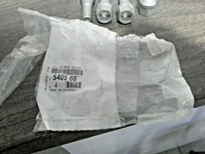 4 GENUINE FIAT/CITROEN/PEUGEOT/OPEL/VAUX WHEEL BOLTS NEW SEE LISTING FOR FITS - Picture 1 of 2