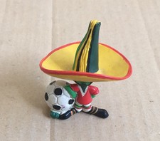 VINTAGE WORLD CUP MEXICO 86 PIQUE MASCOT PVC FIGURE, MAIA BORGES,PORTUGAL,1984 