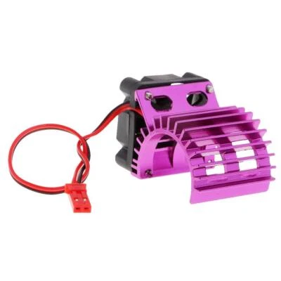 24-28mm Motor Heat Sink with High Speed Cooling Fan for RC Model Toy Purple - Image 1 of 4