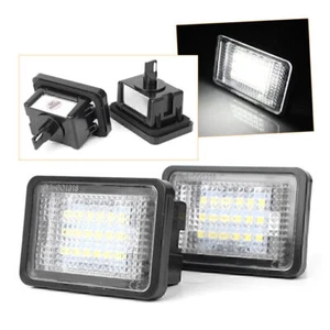Car LED License Plate Number Lights Lamp for Benz GLK X204 GLK350 08-15 Pair GZ - Picture 1 of 7
