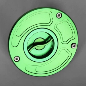 Tapa de tanque de gasolina sin llave CNC para Kawasaki Ninja ZX10R ZX6R Z1000 Z750 ZRX1200 - Imagen 1 de 9