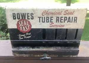 Gabinete de exhibición de publicidad rápida de metal sello de reparación de tubos Bowes de colección - Imagen 1 de 9