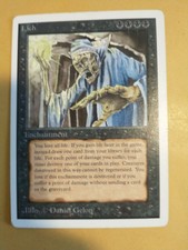 Magic The Gathering Legends MTG Lich Unlimited Rare