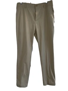 Men’s Champion Dress Slacks Khaki sz 34 x 30 EUC - Picture 1 of 8