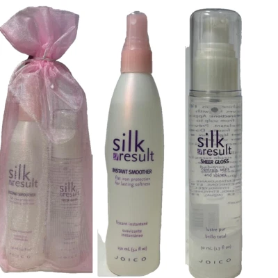 2 pc Combo Joico Silk Result Instant Smoother Flat Iron Protection  Sheer Gloss - Image 1 of 4