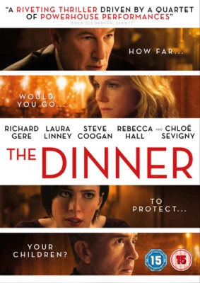 The Dinner DVD (2018) Steve Coogan, Moverman (DIR) cert 12 Fast and FREE P & P - Image 1 of 2