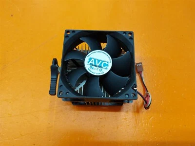⭐️⭐️⭐️⭐️⭐️ Desktop AVC 3-Pin Fan & Heatsink CPU AMD Socket AM2 w Bottom Bracket - Image 1 of 4