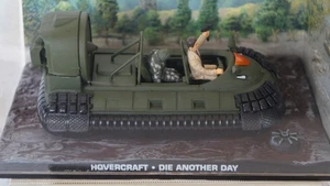 JAMES BOND Modellauto Collection HOVERCRAFT aus Stirb an einen anderen Tag - Bild 1 von 4