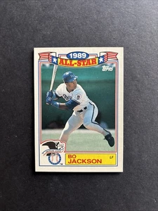 ⚾️ 1990 TOPPS BO JACKSON 1989 ALL STAR GAME GEDENKSET #17 VON 22 GLOSSY⚾️ - Bild 1 von 9