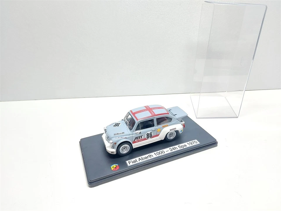 Fiat Abarth 1000 - 24h Spa del 1970 - 1/24 Artigianale base Hachette - Immagine 1 di 4