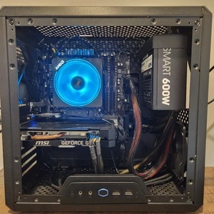 Asrock Custom Gaming PC Ryzen 2600 Processor Msi GTX 1660 Super 16gb Ram 500gb - Picture 1 of 7