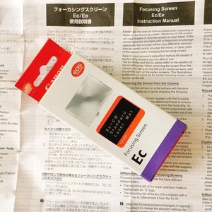 Canon Focusing Screen Ec-C Ⅲ Laser Mat for EOS-1Ds Mark Ⅲ/1D Mark Ⅳ/1 D... - Picture 1 of 13