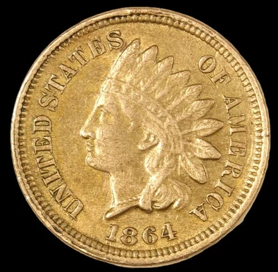 1864 indian head cent- Choice EF -SMH980 - Image 1 of 4