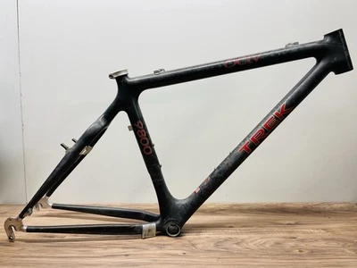Cuadro rígido de fibra de carbono Trek 9800 OCLV 1995 MTB de 18 pulgadas  Foto 1 de 4