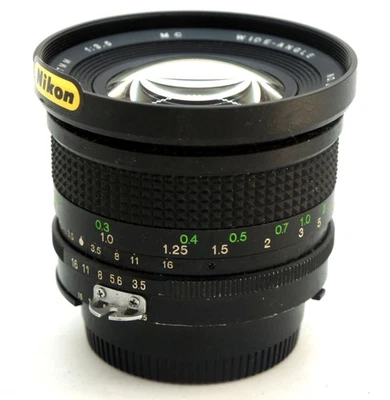 Rare MC Vivitar Auto Wide Angle 17 mm 3.5 Japanese lens 3.5/17 Nikon F Mount - Image 1 of 3